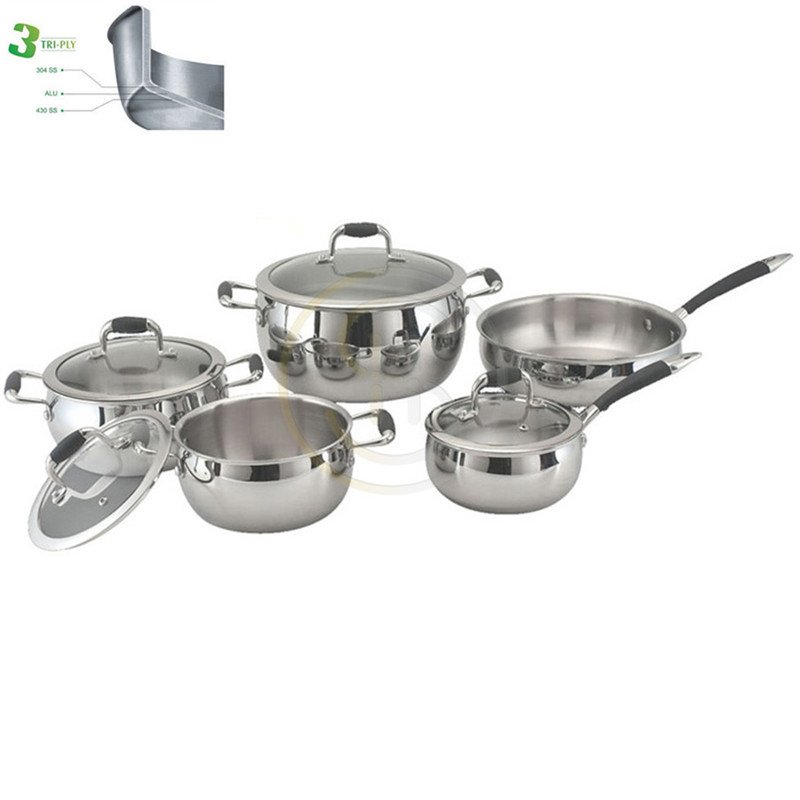 Tri Ply Cookware